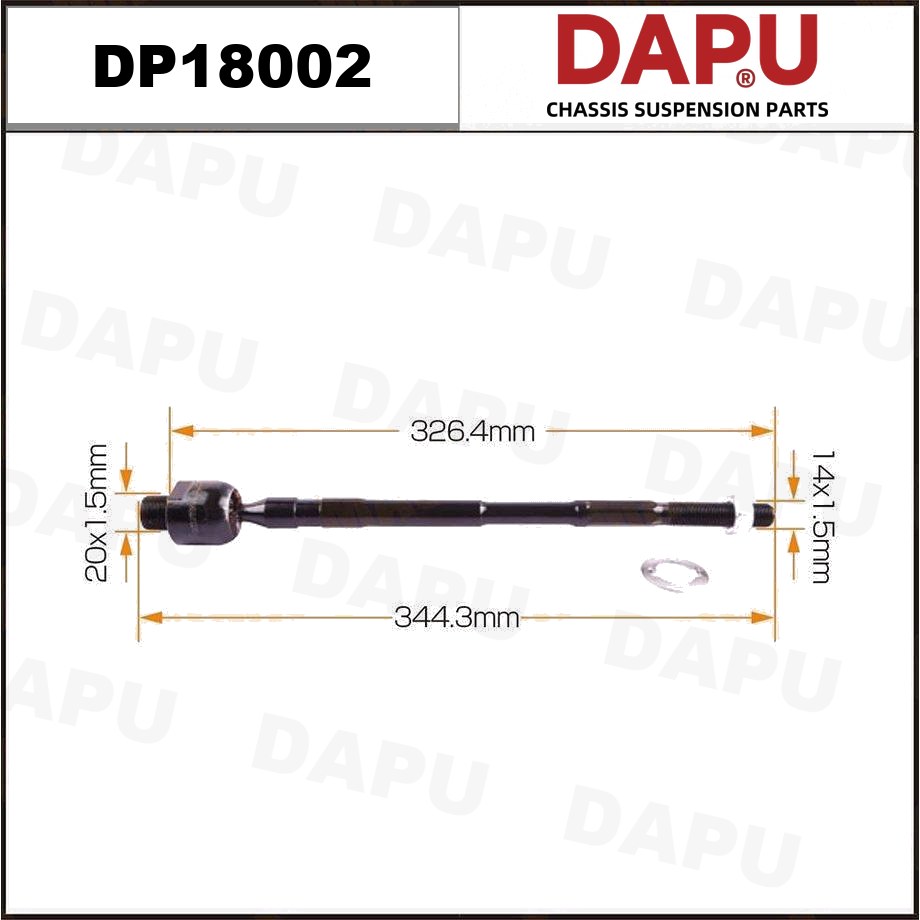 DP18002 Rack End — DAPU AUTO PARTS