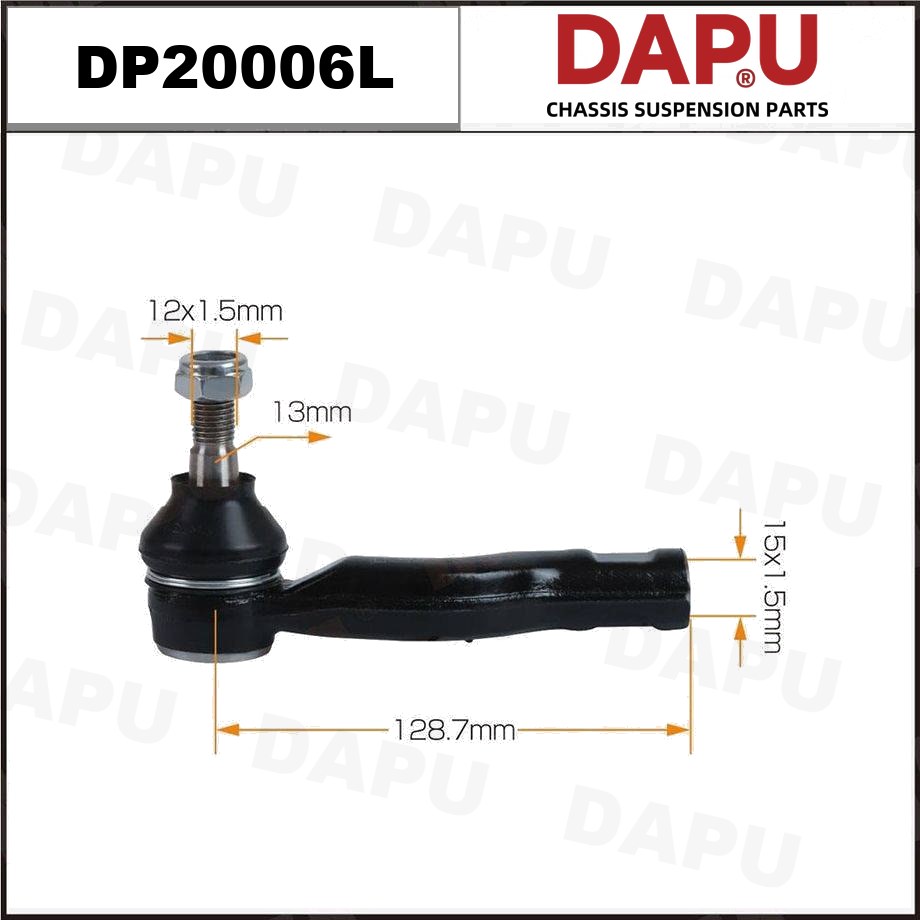 DP20006L Tie Rod End — DAPU AUTO PARTS