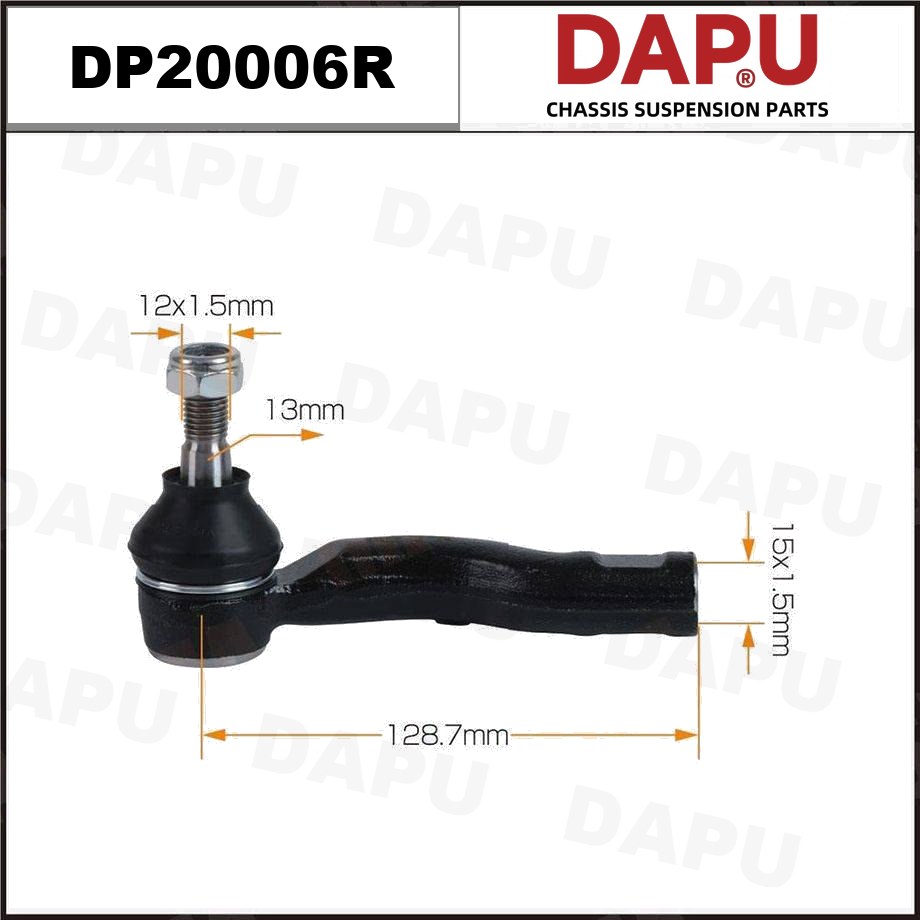 DP20006R Tie Rod End — DAPU AUTO PARTS
