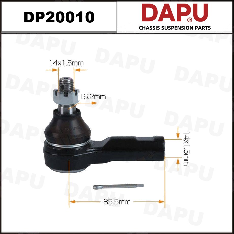 DP20010 Tie Rod End — DAPU AUTO PARTS