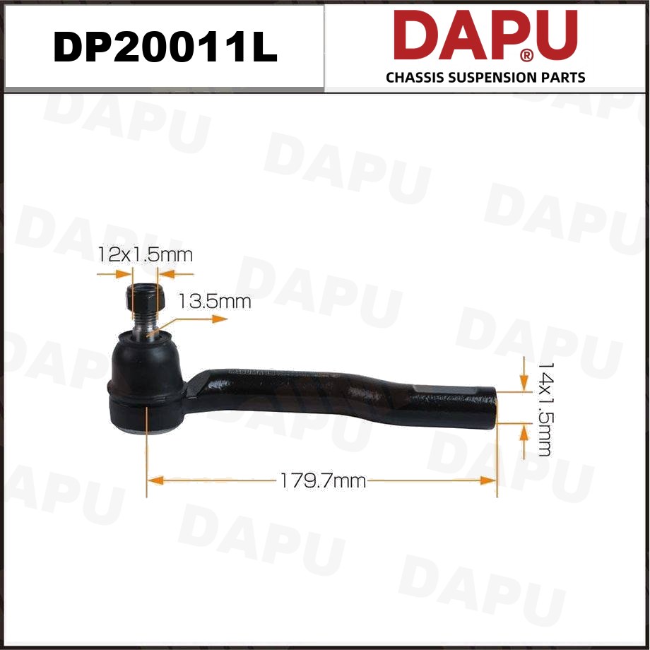 DP20011L Tie Rod End — DAPU AUTO PARTS
