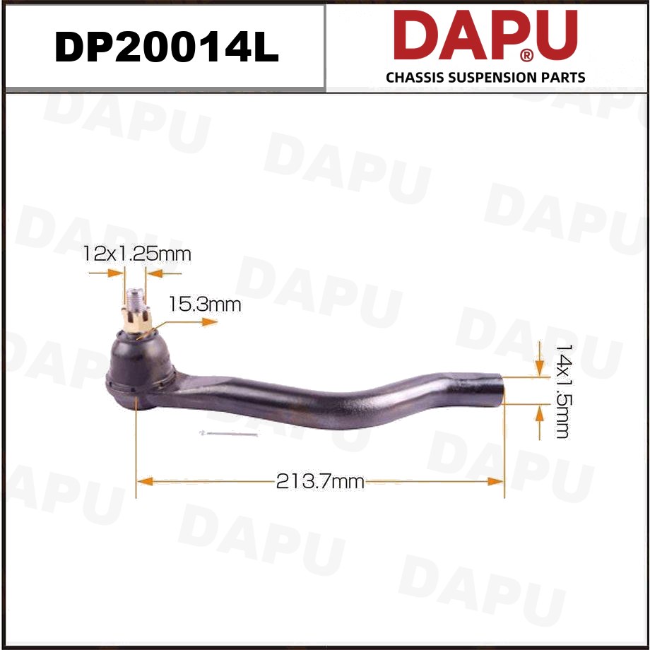 DP20014L Tie Rod End — DAPU AUTO PARTS