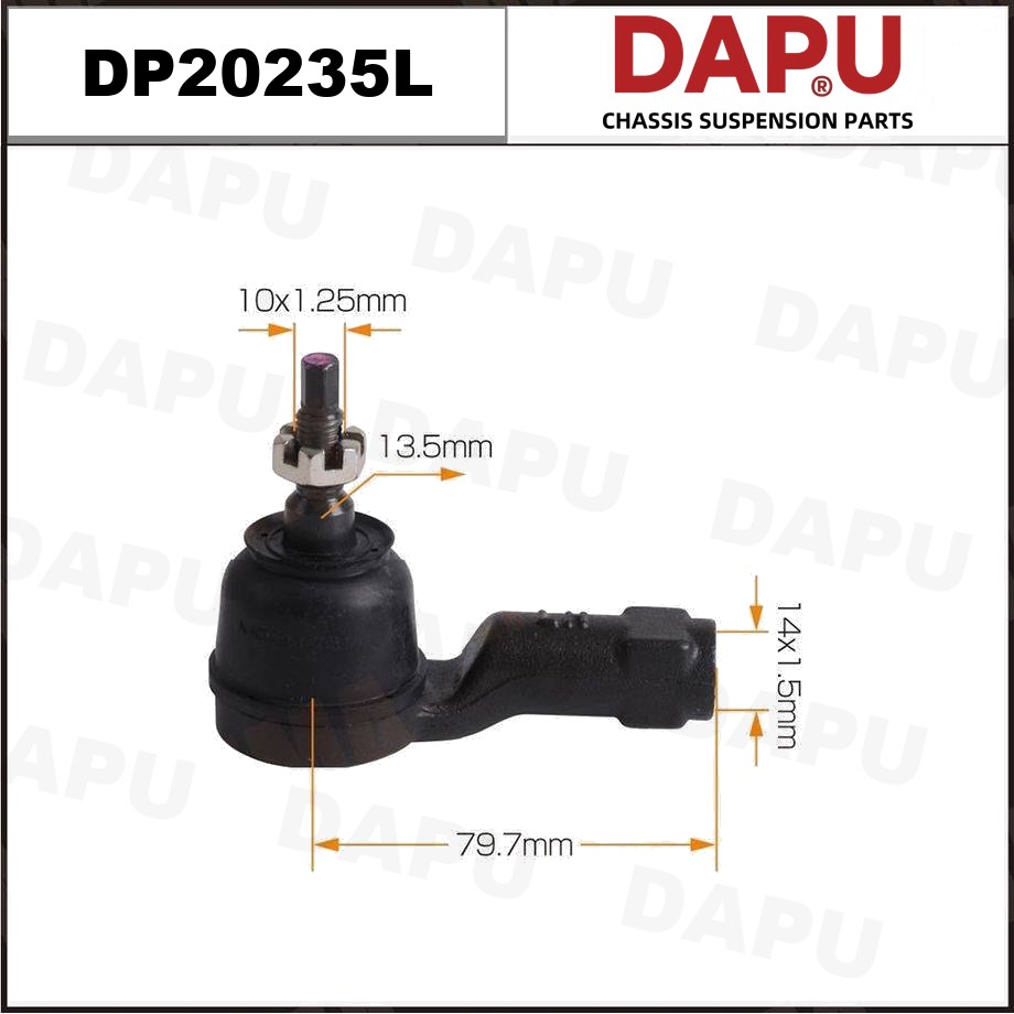 DP20235L Tie Rod End — DAPU AUTO PARTS