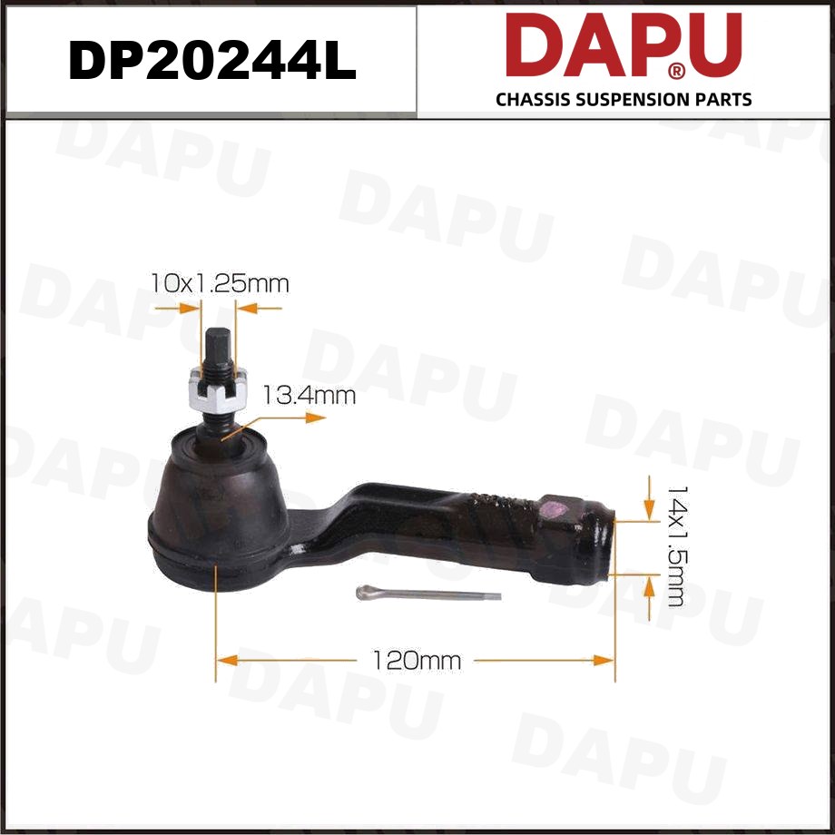 DP20244L Tie Rod End — DAPU AUTO PARTS