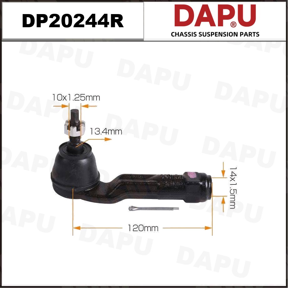 DP20244R Tie Rod End — DAPU AUTO PARTS
