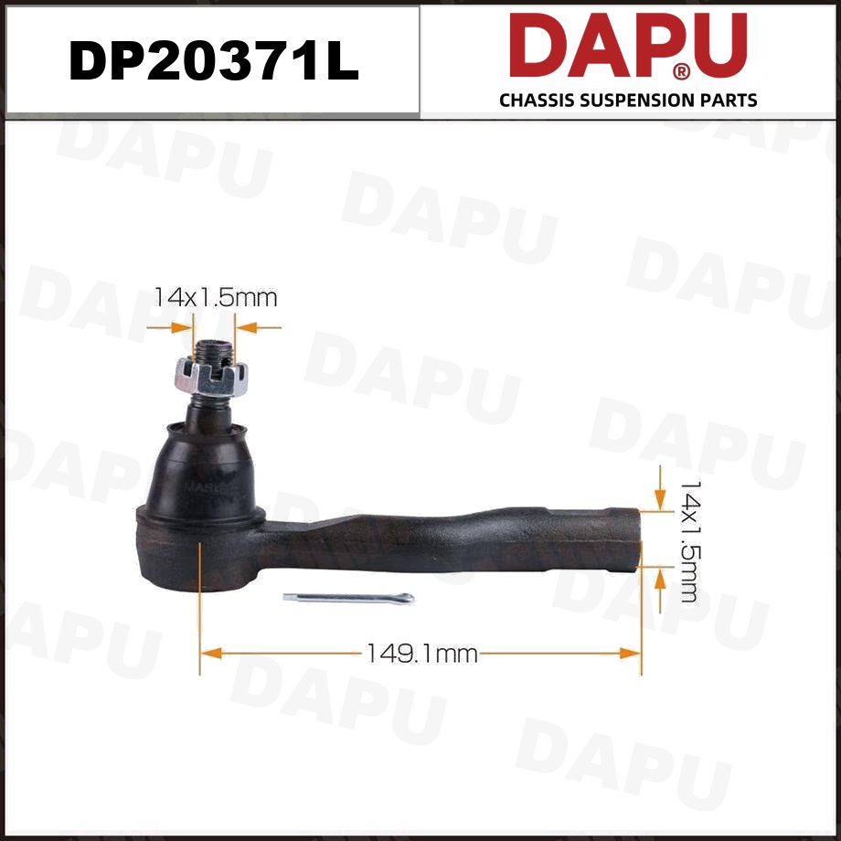 DP20371L Tie Rod End — DAPU AUTO PARTS