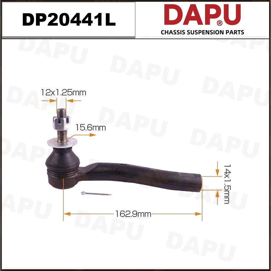 DP20441L Tie Rod End — DAPU AUTO PARTS