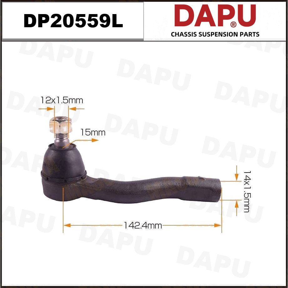 DP20559L Tie Rod End — DAPU AUTO PARTS