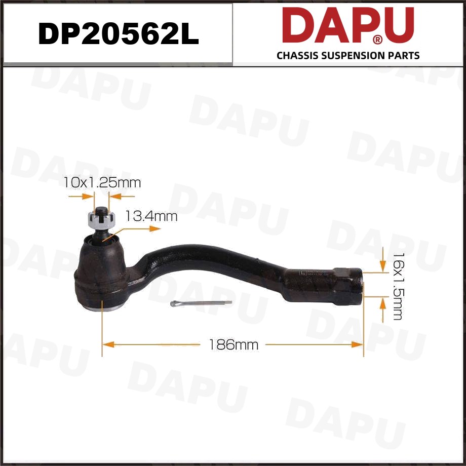 DP20562L Tie Rod End — DAPU AUTO PARTS