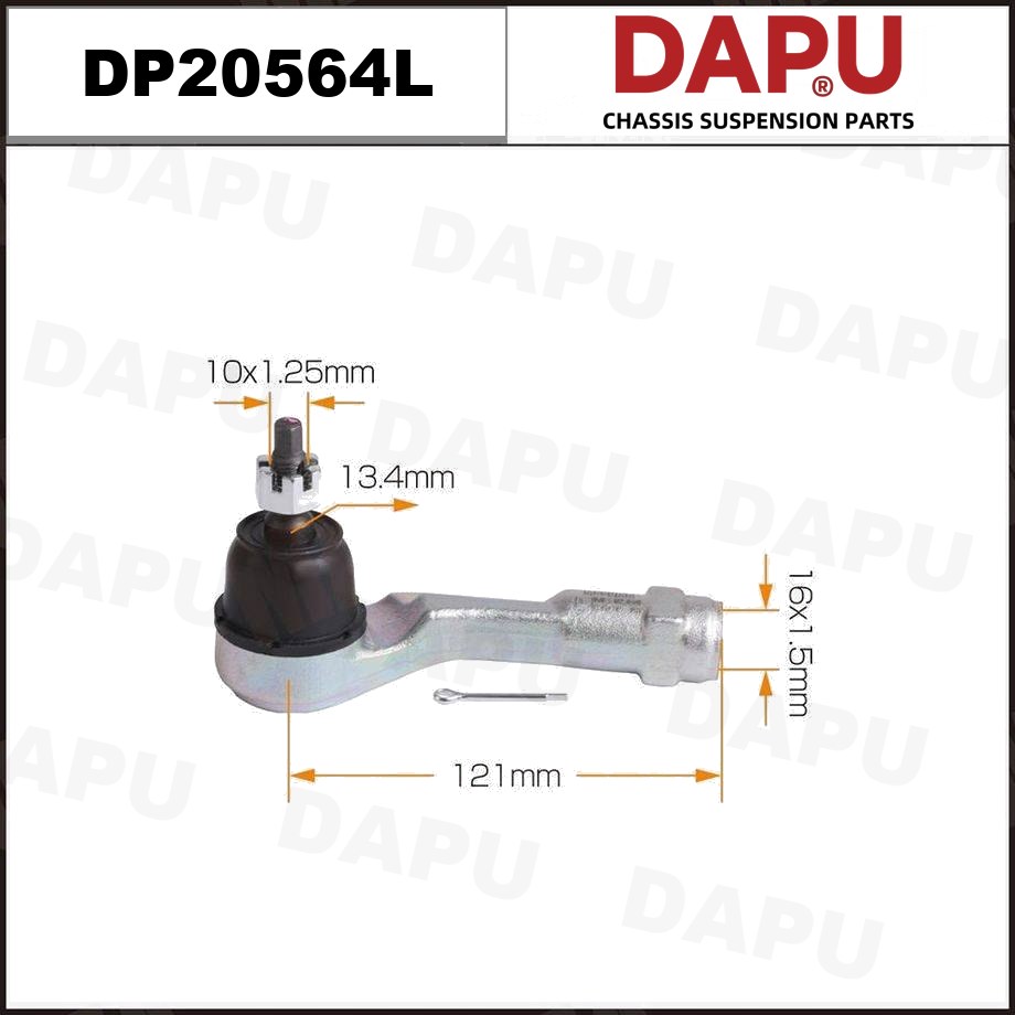 DP20564L Tie Rod End — DAPU AUTO PARTS