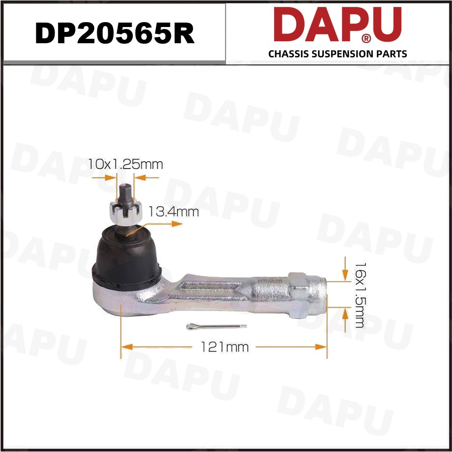 DP20565R Tie Rod End — DAPU AUTO PARTS