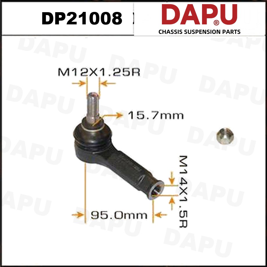 DP21008 Tie Rod End — DAPU AUTO PARTS