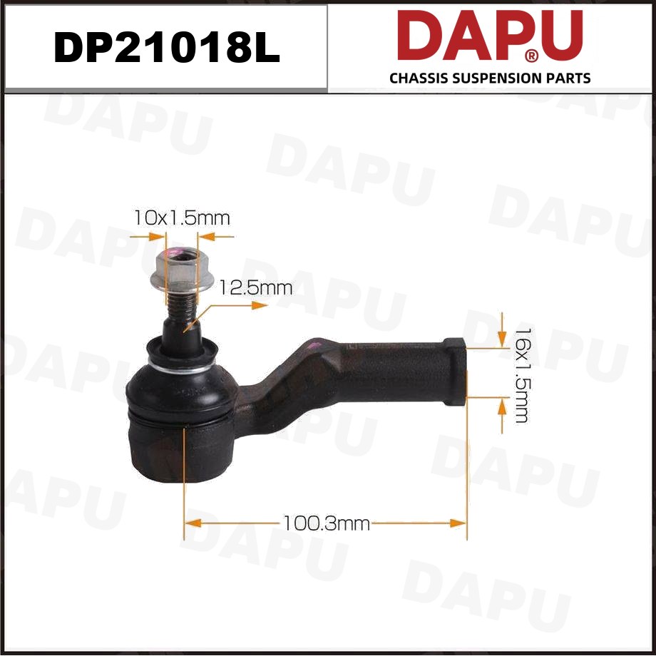 DP21018L Tie Rod End — DAPU AUTO PARTS