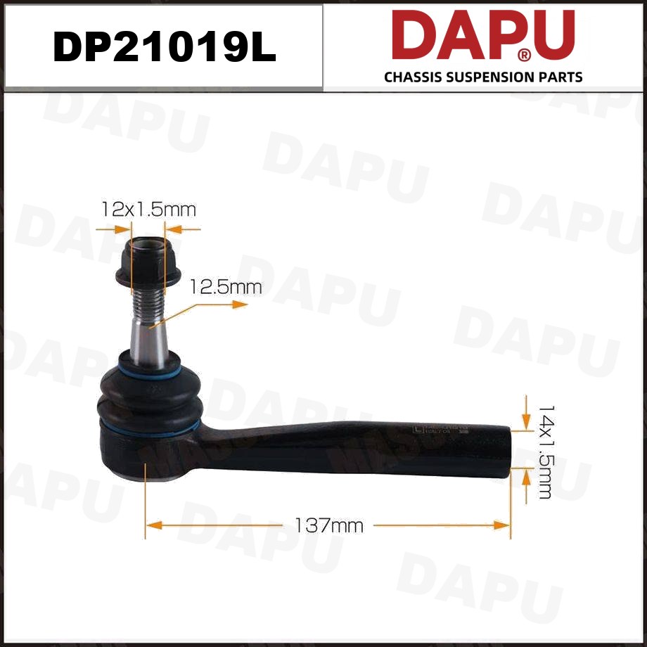 DP21019L Tie Rod End — DAPU AUTO PARTS