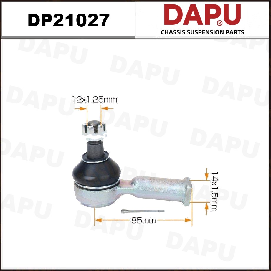 DP21027 Tie Rod End — DAPU AUTO PARTS
