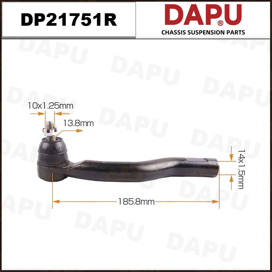 DP21751R Tie Rod End — DAPU AUTO PARTS