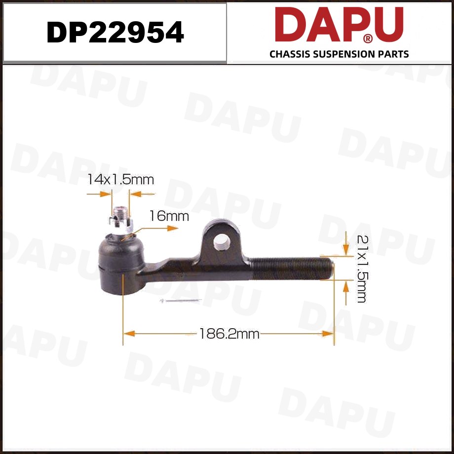 DP22954 Tie Rod End — DAPU AUTO PARTS