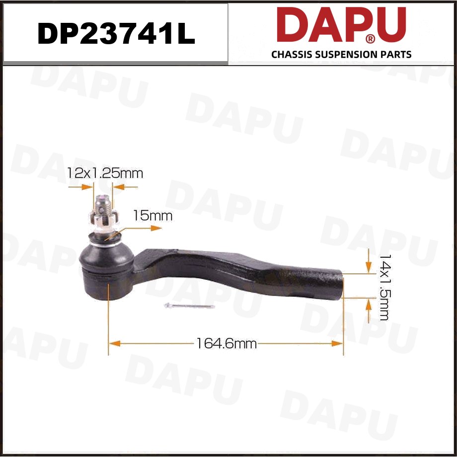 DP23741L Tie Rod End — DAPU AUTO PARTS