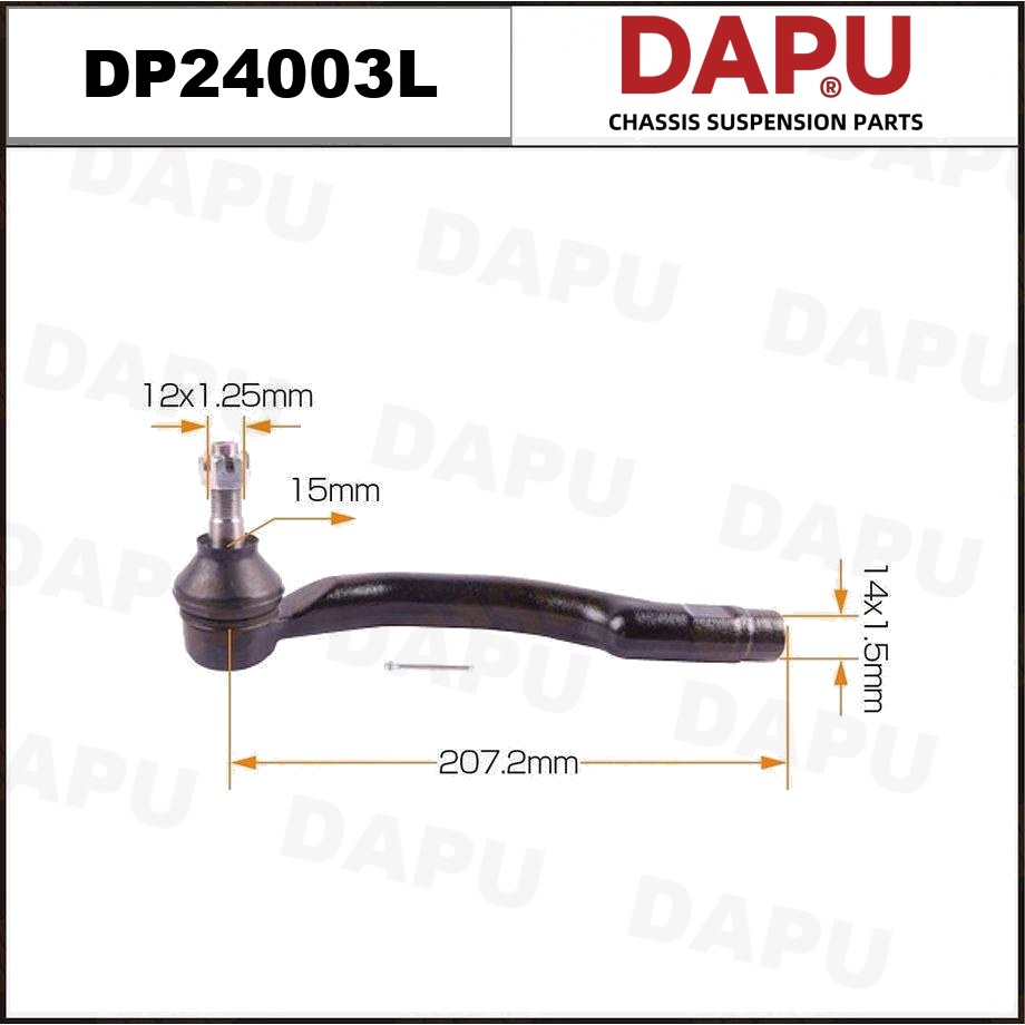 DP24003L Tie Rod End — DAPU AUTO PARTS