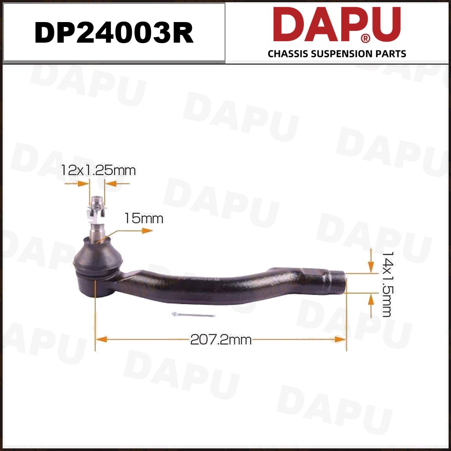 DP24003R Tie Rod End — DAPU AUTO PARTS