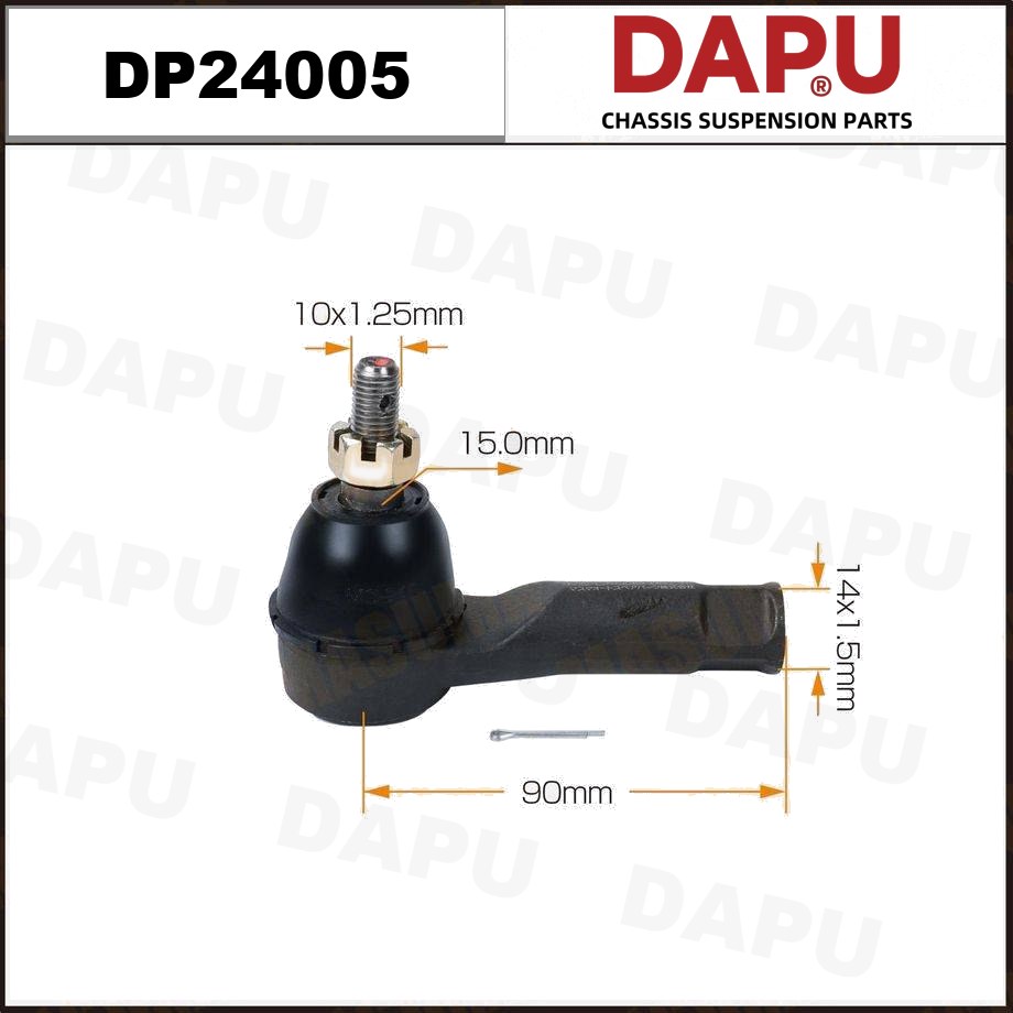 DP24005 Tie Rod End — DAPU AUTO PARTS