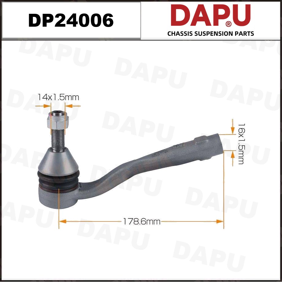DP24006 Tie Rod End — DAPU AUTO PARTS