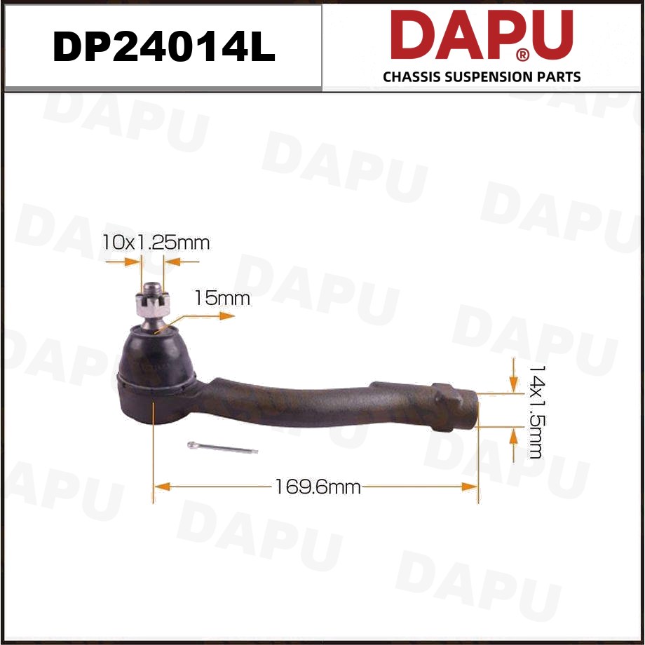 DP24014L Tie Rod End — DAPU AUTO PARTS