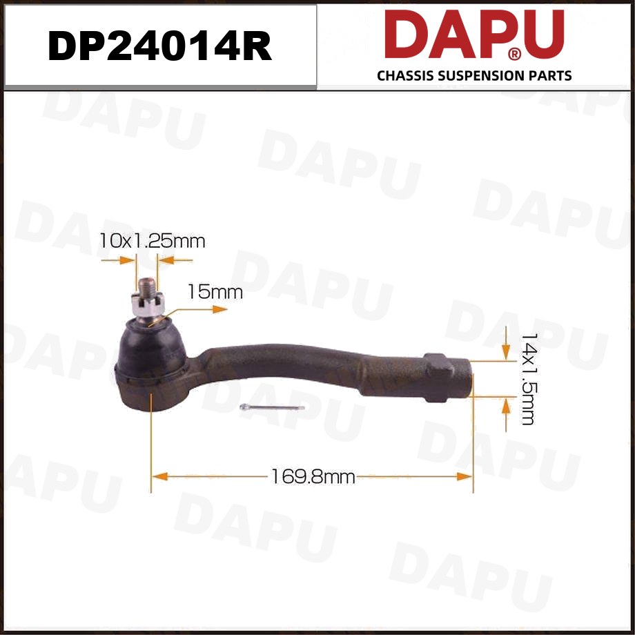 DP24014R Tie Rod End — DAPU AUTO PARTS