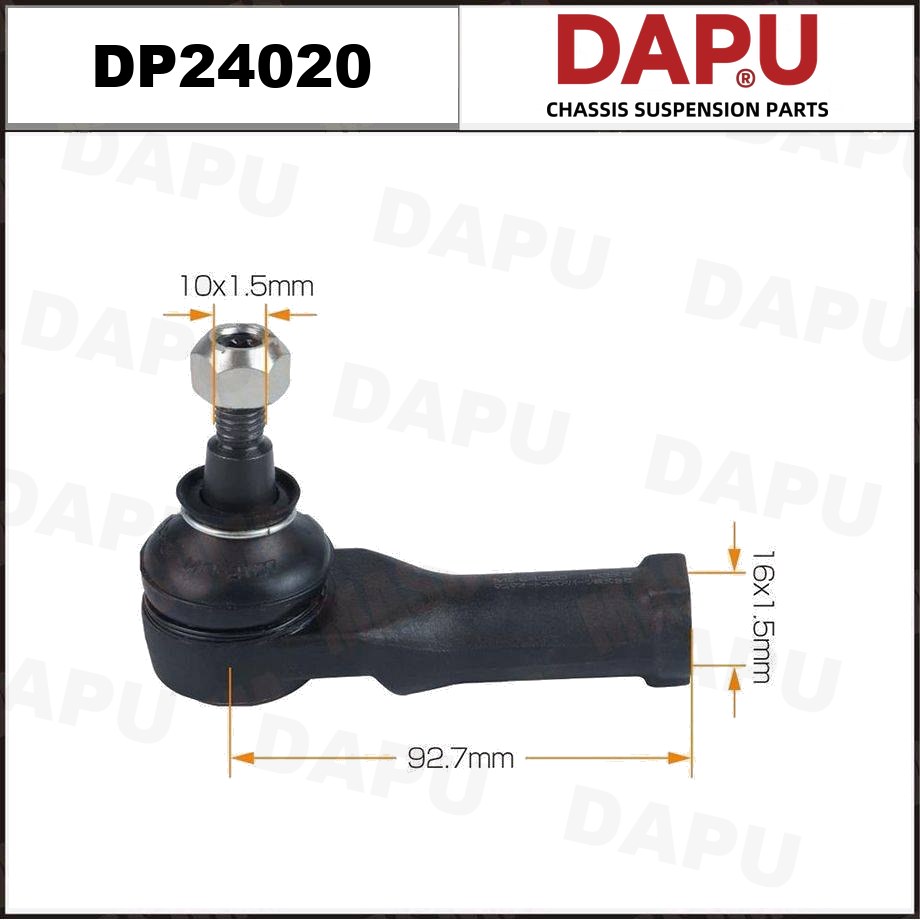 DP24020 Tie Rod End — DAPU AUTO PARTS