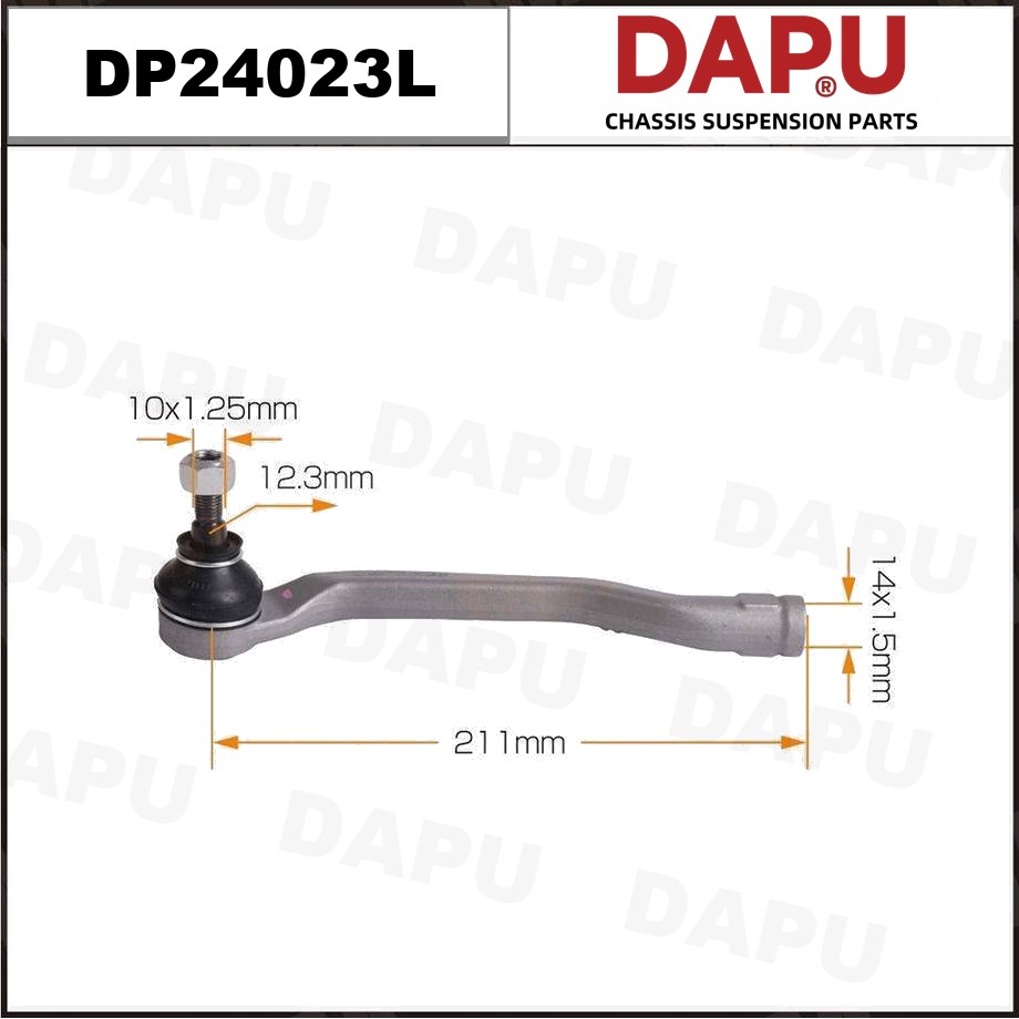 DP24023L Tie Rod End — DAPU AUTO PARTS