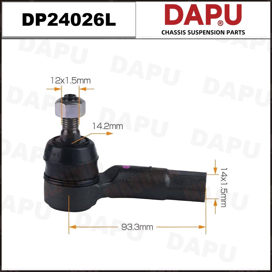 DP24026L Tie Rod End — DAPU AUTO PARTS
