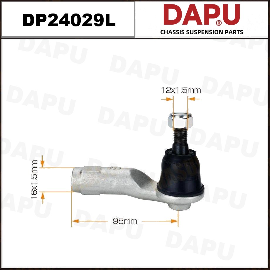 DP24029L Tie Rod End — DAPU AUTO PARTS