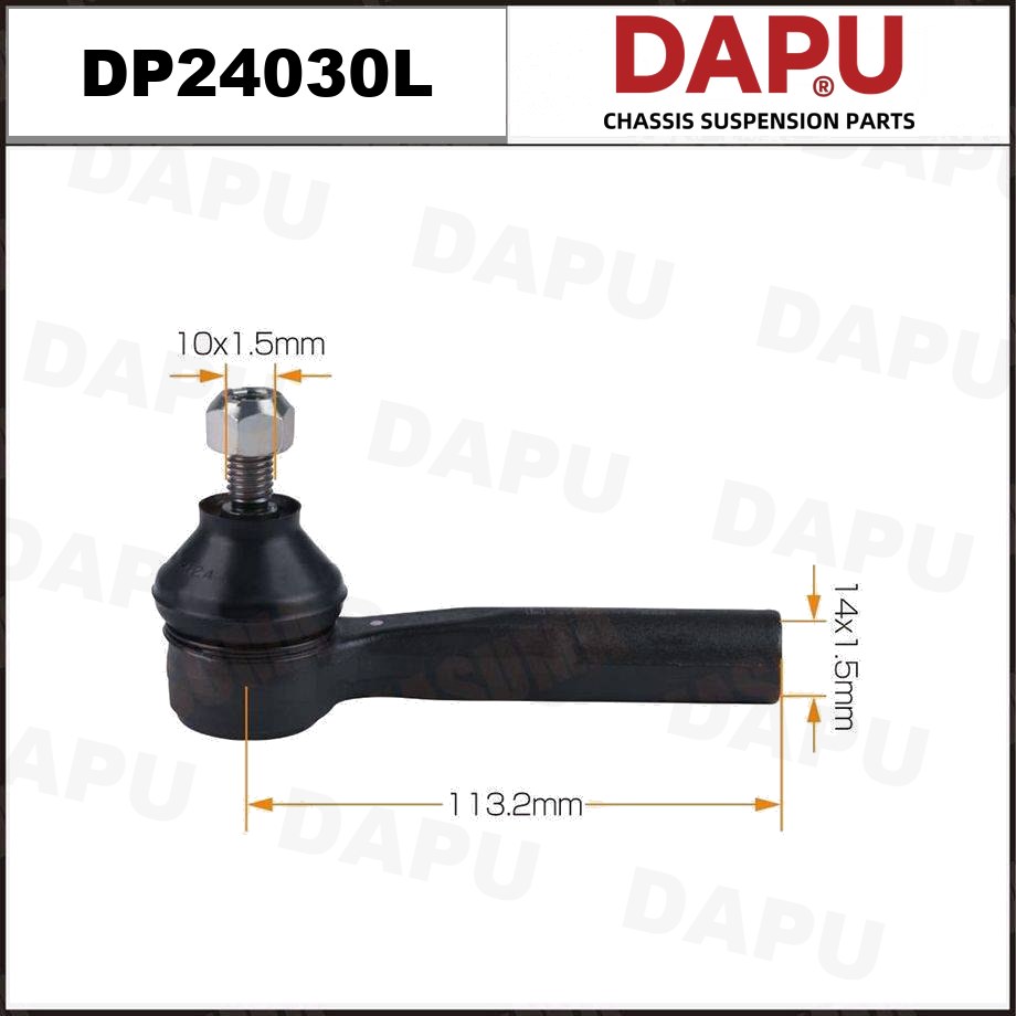 DP24030L Tie Rod End — DAPU AUTO PARTS