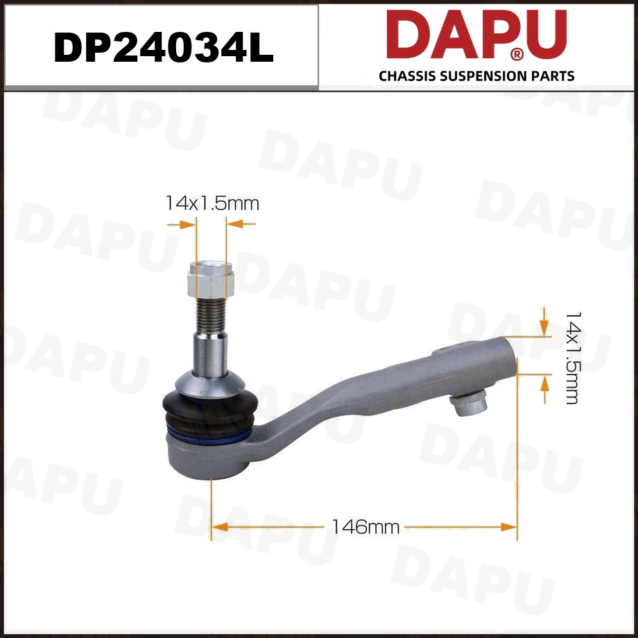 DP24034L Tie Rod End — DAPU AUTO PARTS
