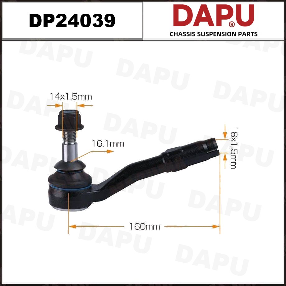 DP24039 Tie Rod End — DAPU AUTO PARTS