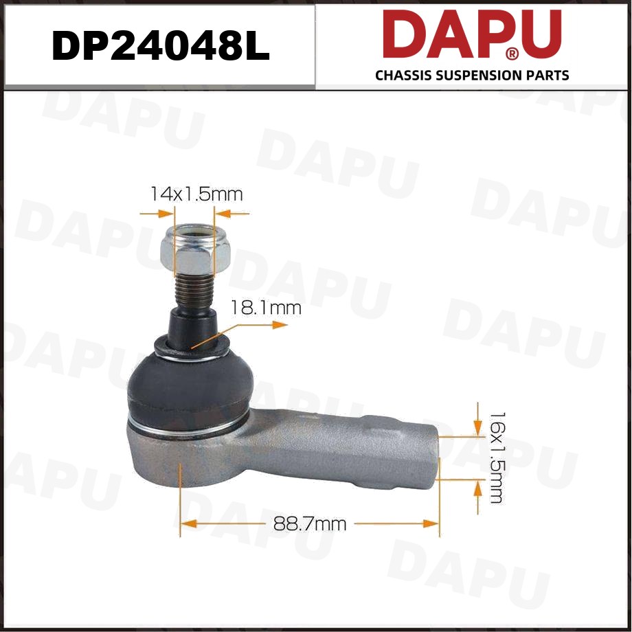 DP24048L Tie Rod End — DAPU AUTO PARTS