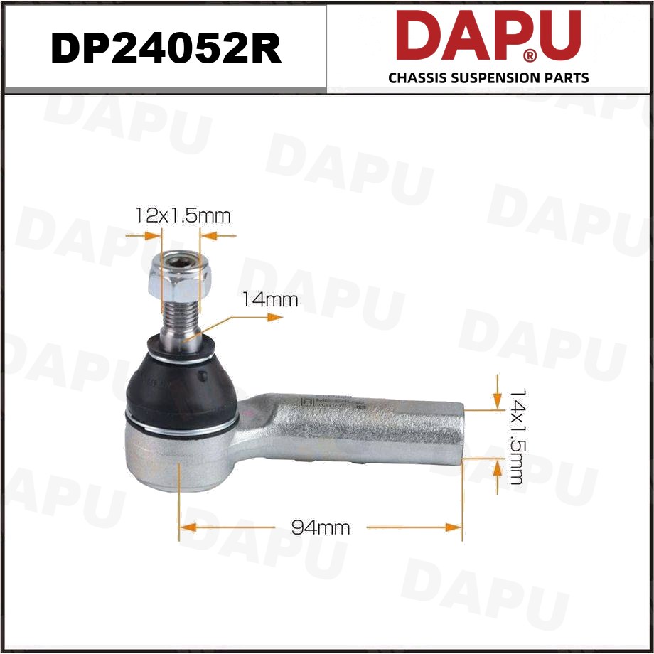 DP24052R Tie Rod End — DAPU AUTO PARTS