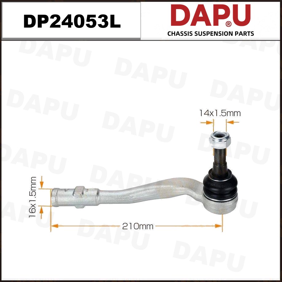 DP24053L Tie Rod End — DAPU AUTO PARTS