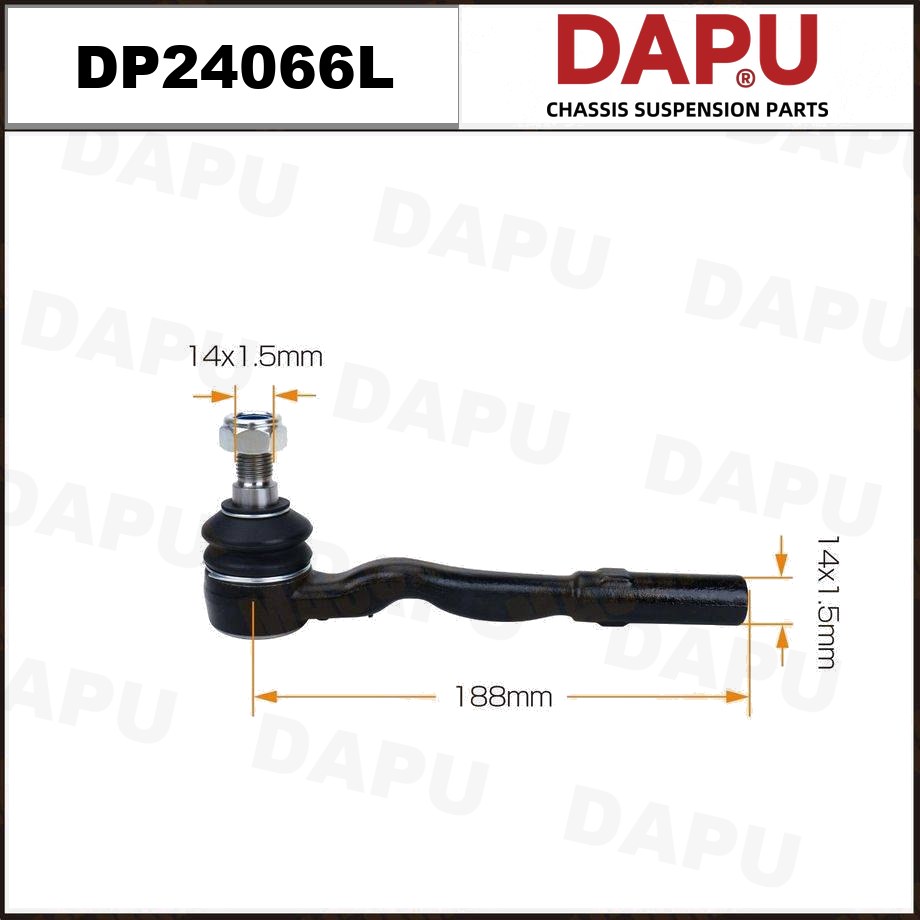 DP24066L Tie Rod End — DAPU AUTO PARTS