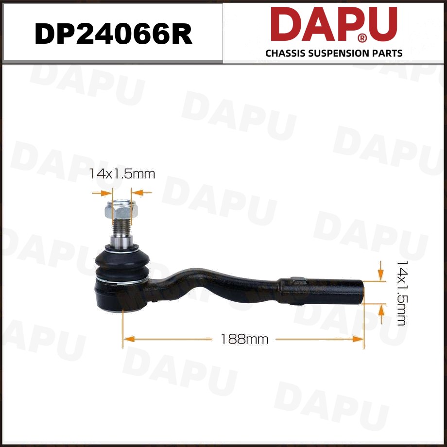 DP24066R Tie Rod End — DAPU AUTO PARTS