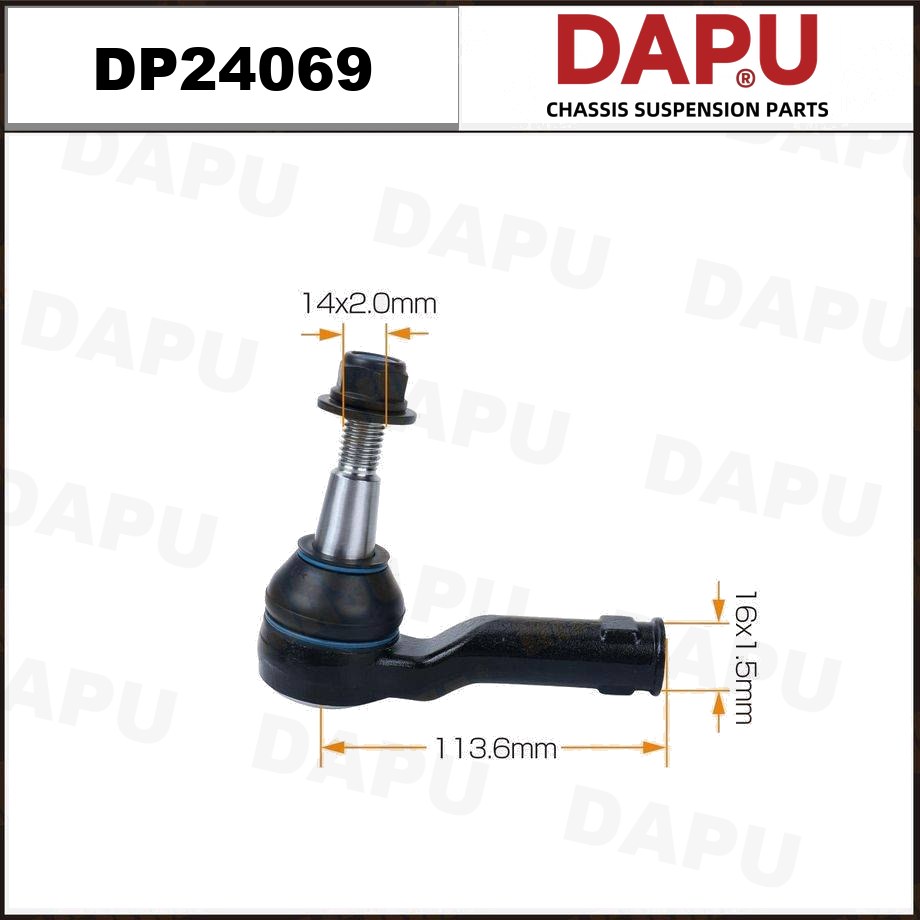 DP24069 Tie Rod End — DAPU AUTO PARTS