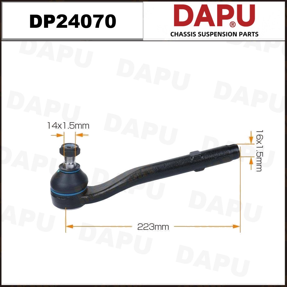 DP24070 Tie Rod End — DAPU AUTO PARTS