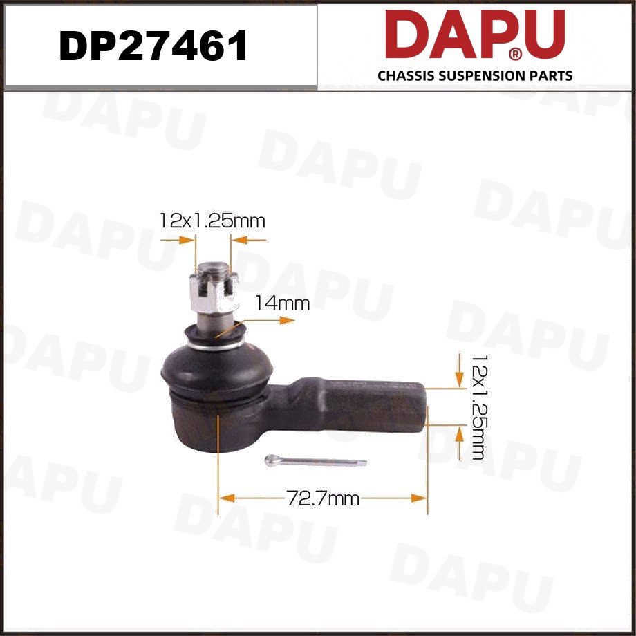 DP27461 Tie Rod End — DAPU AUTO PARTS