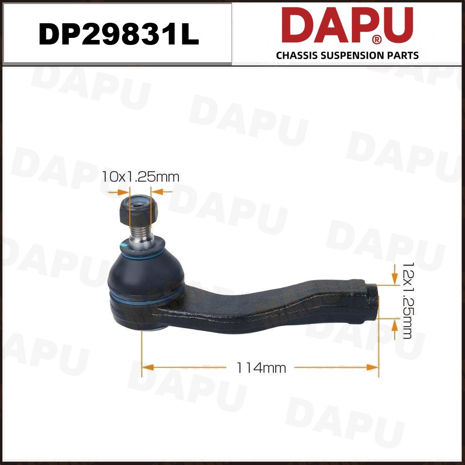 DP29831L Tie Rod End — DAPU AUTO PARTS
