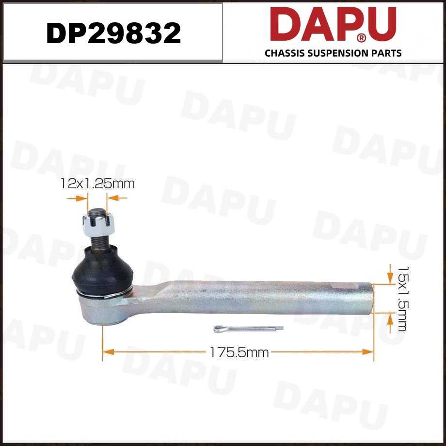 DP29832 Tie Rod End — DAPU AUTO PARTS