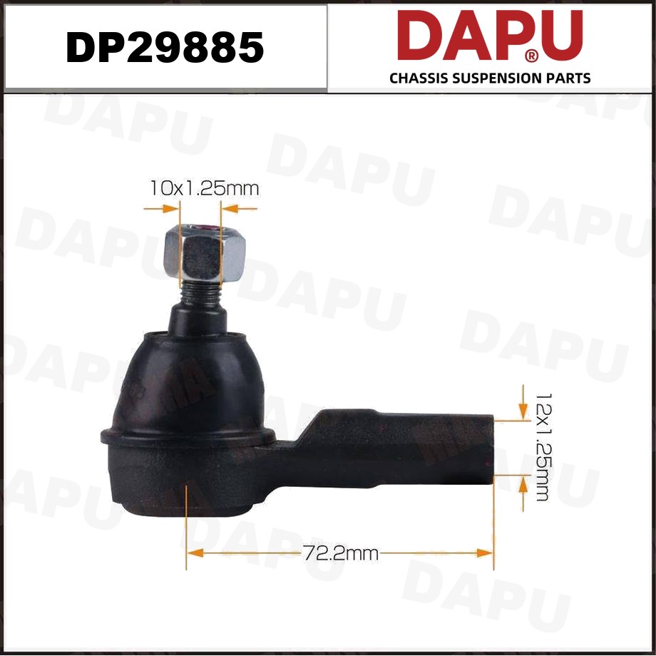 DP29885 Tie Rod End — DAPU AUTO PARTS
