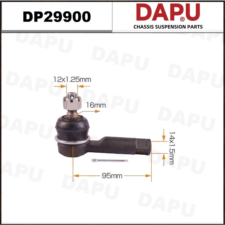 DP29900 Tie Rod End — DAPU AUTO PARTS