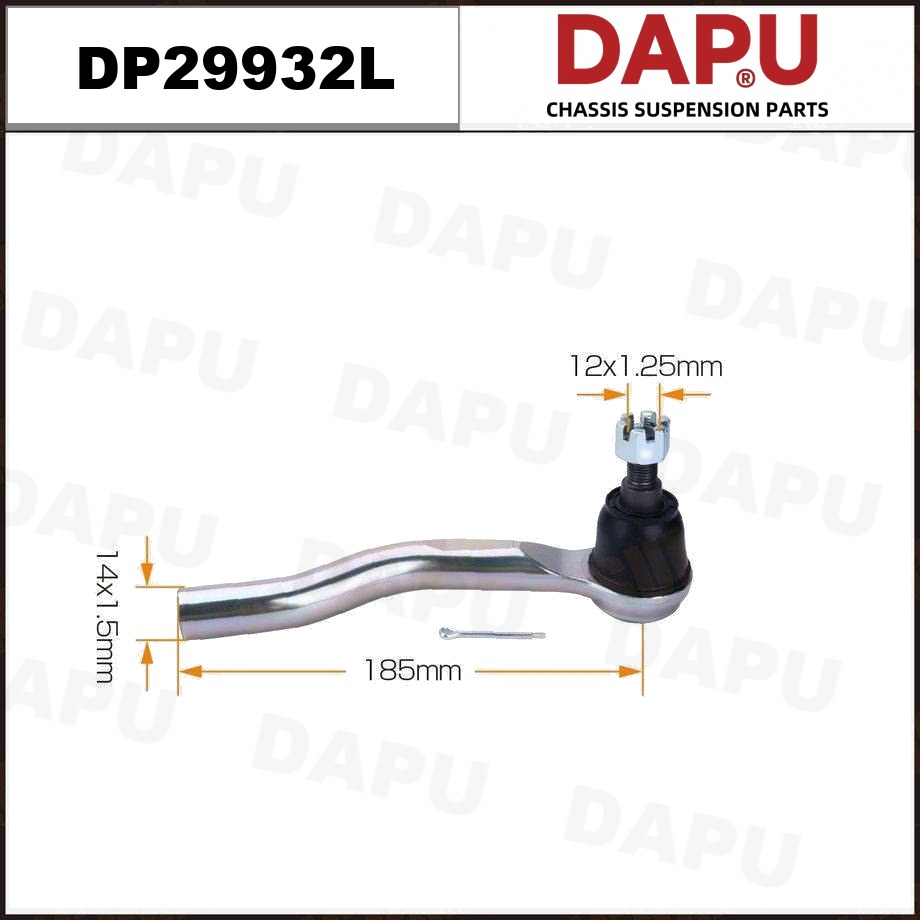 DP29932L Tie Rod End — DAPU AUTO PARTS