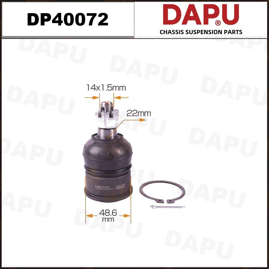 DP40072 Ball Joint — DAPU AUTO PARTS