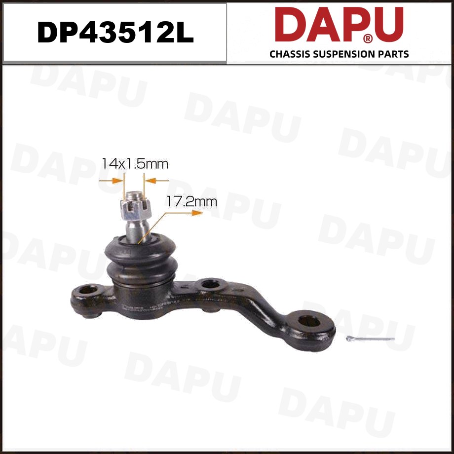 DP43512L Ball Joint — DAPU AUTO PARTS